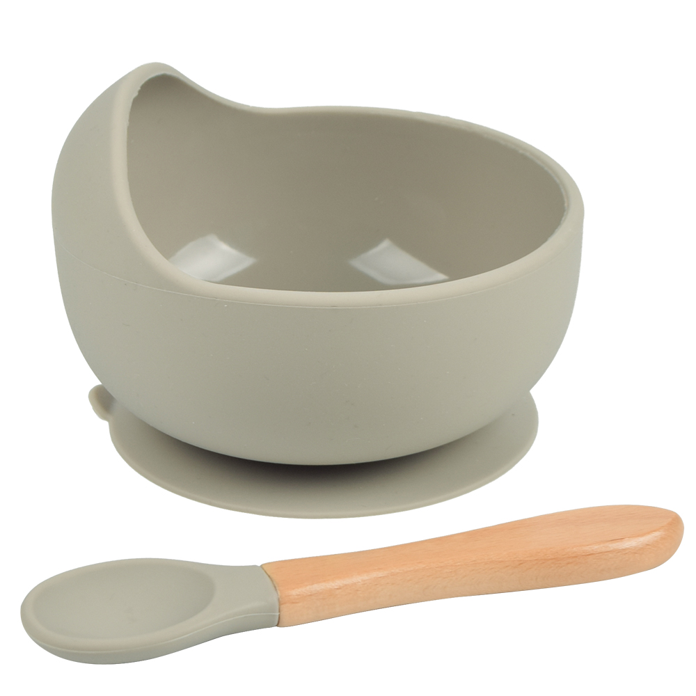 Martoine-SET-silikonova-miska-Classic-lyzicka-Beige
