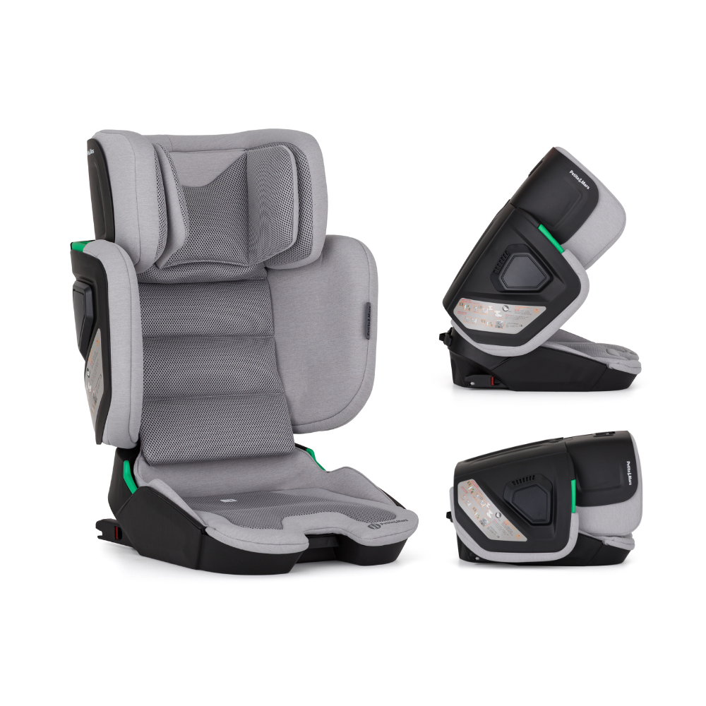 PETITE&MARS Autosedačka Flex Pro i-Size Gentle Grey Air 100-150 cm (15-36 kg)
