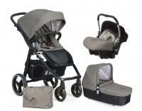 CASUALPLAY - Set kočík LOOP, autosedačka Baby 0plus, vanička Cot a Bag 2020 Jet