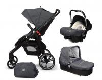 CASUALPLAY - Set kočík LOOP, autosedačka Baby 0plus, vanička Cot a Bag 2020
