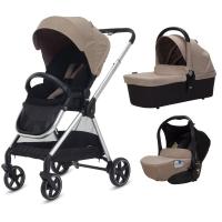 CASUALPLAY - Playxtrem Set športový kočík Vintage + autosedačka Baby 0+2 + vanička Vintage Cot 2020