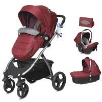 CASUALPLAY - Playxtrem Skyline Set športový kočík, autosedačka 0-13 kg, vanička a prebalovacia taška 2020 Red CASUALPLAY - Playxtrem Skyline Set športový kočík, autosedačka 0-13 kg, vanička a prebalovacia taška 2020 Red