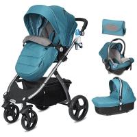 CASUALPLAY - Playxtrem Skyline Set športový kočík, autosedačka 0-13 kg, vanička a prebalovacia taška 2020 Moss Green CASUALPLAY - Playxtrem Skyline Set športový kočík, autosedačka 0-13 kg, vanička a prebalovacia taška 2020 Moss Green