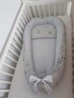 Handmade hniezdo panda s vankúšikom