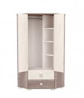 Viktória rohová skriňa krémová