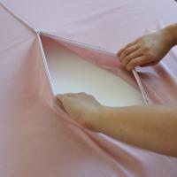  Ingvart Okrúhle hniezdo béžové s volánom