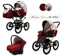 Raf-pol retro kočík Margaret Gold ALU