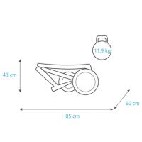 Kunert Romantic Exclusive Hlboký kočík