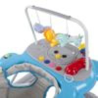  Sun Baby Chodítko MACKA a hrazdičkou modro-siva