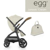 BabyStyle EGG set, kočík + taška Cream