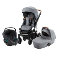 Britax-Römer Smile III + hlboká korba + autosedačka Baby Safe 3 i-Size Nordic Grey