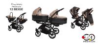 Baby Active Twinni Premium  Beige