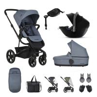 EASYWALKER Set 4XL kočík kombinovaný Harvey3 s  autosedačkou Kiddy Evolution Pro 2 + Isofix + Príslušenstvo