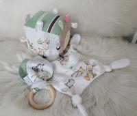 Handmade set do postieľky Lesné zvieratká