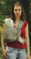 Nandu Eco Baby šatka na nosenie detí blue-grey