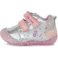 D.D.Step dievčenské kožené topánky S015-805