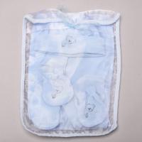 5-dielna kojenecká súprava z bavlny veľkosť 50-56 blue