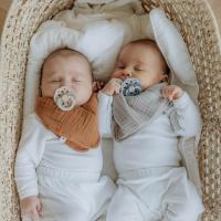 Bibs cumlíky z prírodného kaučuku Blossom/Dusky Lilac 2ks 0-6m