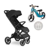 EASYWALKER Jackey XL + odrážadlo Uniq Turquoise