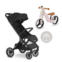 EASYWALKER Jackey XL + odrážadlo Uniq Pink
