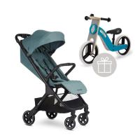 EASYWALKER Jackey + odrážadlo Uniq Turquoise