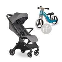 EASYWALKER Jackey + odrážadlo Uniq Turquoise
