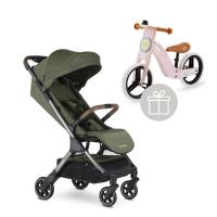 EASYWALKER Jackey Limited Edition + odrážadlo Uniq Pink