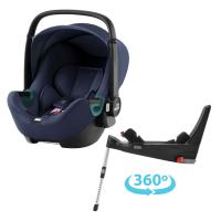 Britax-Römer Baby-Safe 3 i-Size Flex Base 5Z Bundle Indigo Blue