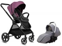 CASUALPLAY - Set športový kočík Optim, autosedačka Sono 0+ 0-13 kg Purple