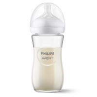 AVENT Fľaša Natural Response sklenená 240 ml, 1m+