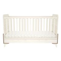 Chloe postieľka 70x140 cm  - krémovo-sivá