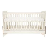 Chloe postieľka 70x140 cm  - krémovo-sivá