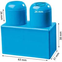 DOHÁNY detské kocky Building Blocks 112 ks