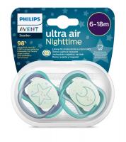 AVENT Cumlík Ultra air nočný 6-18m chlapec 2ks