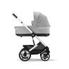 Cybex Talos S LUX + Vanička Cybex Cot S Lux Stone Grey