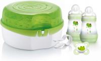 MAM štartovacia sada 2 x fľaša 160 ml antikoliková + sterilizátor 0+