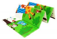 Obojstranná podložka hrubá pexeso 200x180x1cm