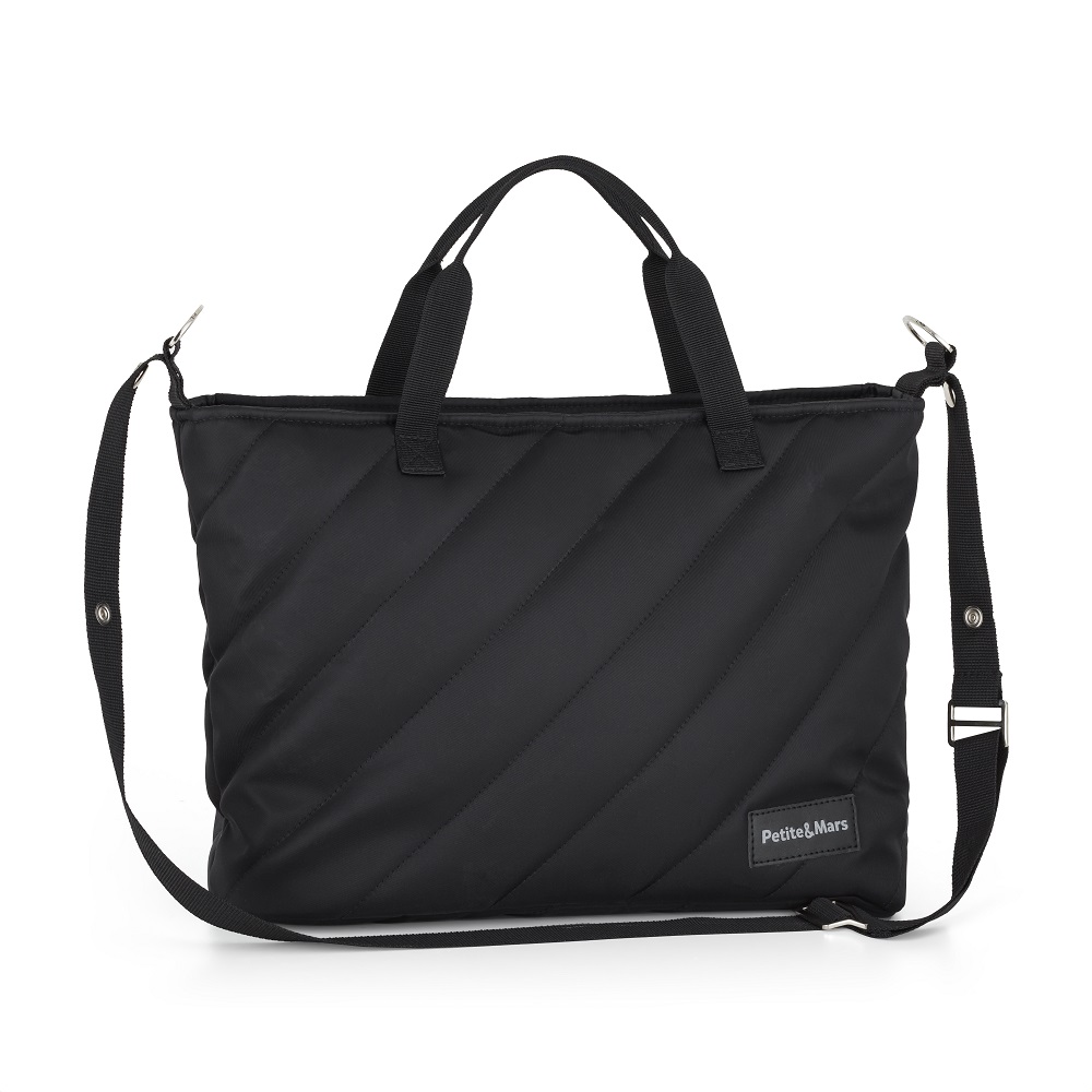 PETITE&amp;MARS Taška prebaľovacia Mia Absolute Black