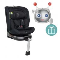 PETITE&amp;MARS Autosedačka Twistguard Pro i-Size 40-150 cm+ Zrkadielko Oly Grey 0m+