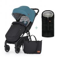 PETITE&amp;MARS Kočík športový Royal2 Black + PETITE&amp;MARS fusak Jibot ZADARMO