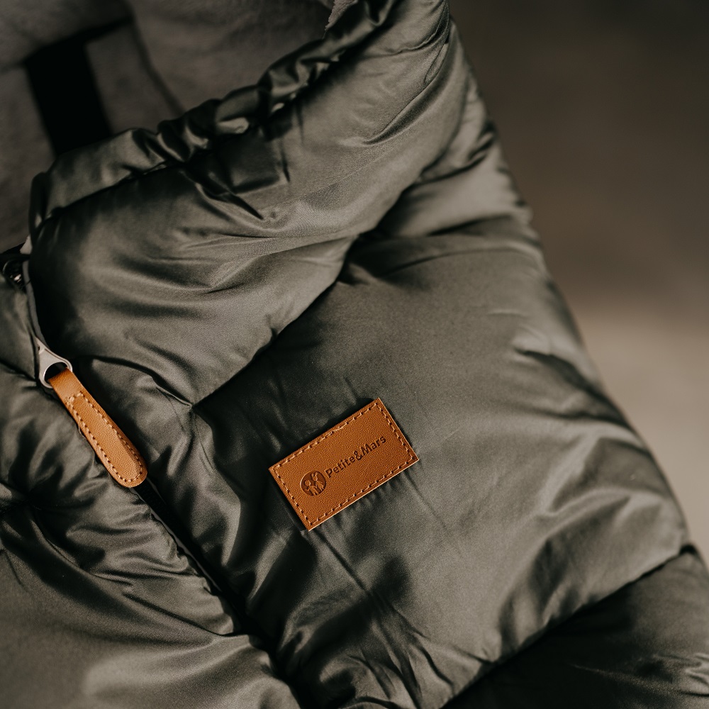 PETITE&amp;MARS Fusak nastaviteľný 3v1 Charcoal Grey