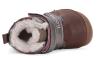 DDStep W070-42522A Chocolate zimné barefoot topánky