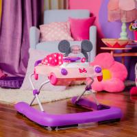 BRIGHT STARTS Chodítko 3v1 polohovateľné Minnie Mouse 6-24m