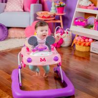 BRIGHT STARTS Chodítko 3v1 polohovateľné Minnie Mouse 6-24m