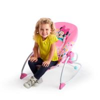 Bright Starts Húpatko vibrujúce Minnie Mouse Stars&amp;Smiles Baby 3 m+, do 18 kg