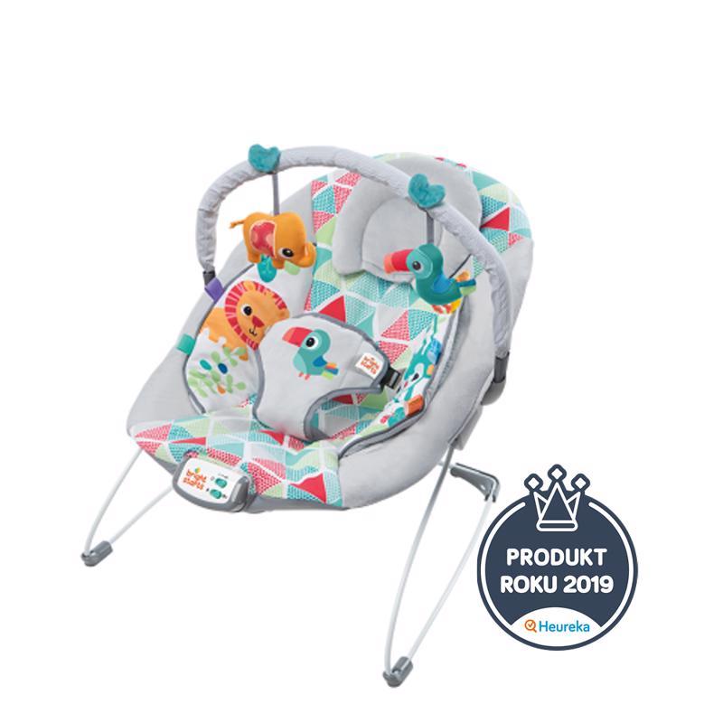 BRIGHT STARTS Lehátko vibrujúce s melódiou Toucan Tango 0m+, do 9 kg