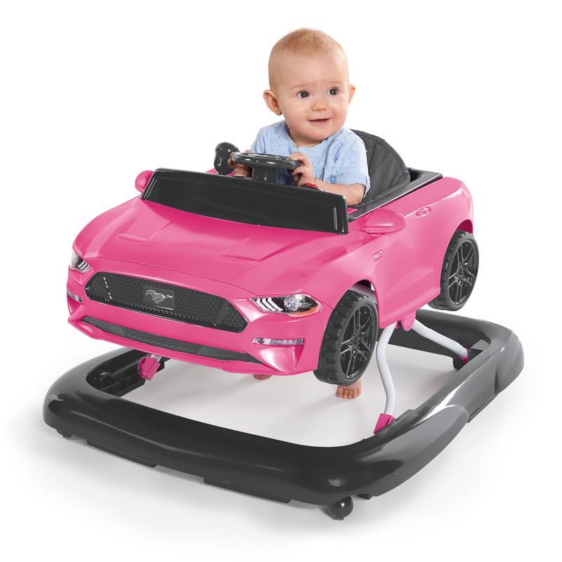 BRIGHT STARTS Chodítko 3v1 Ford Mustang Pink 6 m+, do 11 kg