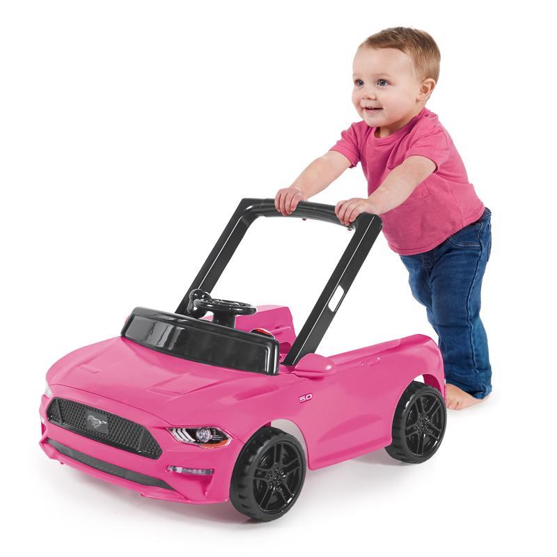 BRIGHT STARTS Chodítko 3v1 Ford Mustang Pink 6 m+, do 11 kg