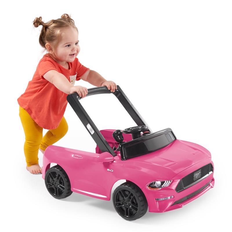 BRIGHT STARTS Chodítko 3v1 Ford Mustang Pink 6 m+, do 11 kg