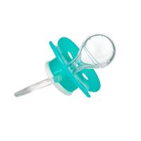 Canpol babies Silikónový cumlík s okrúhlou špičkou 6-18m NIGHT pink